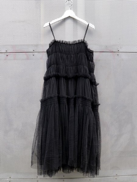 画像1: 【Candy Stripper キャンディストリッパー】VOLUME TULLE ドレス チュールワンピース (1)