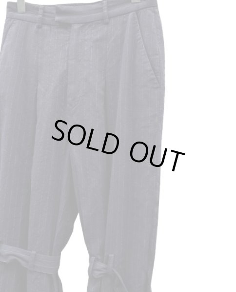 画像3: 【MAISON SPECIAL メゾンスペシャル】ストライプ柄ボンテージパンツ (3)