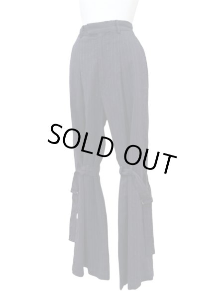 画像7: 【MAISON SPECIAL メゾンスペシャル】ストライプ柄ボンテージパンツ (7)