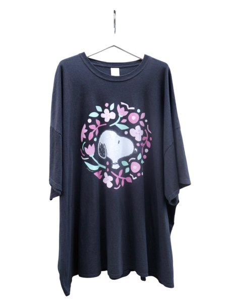 画像1: 【SNOOPY PEANUTS スヌーピー ピーナッツ】6XLサイズ ビッグTシャツ カットソー (1)