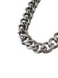 画像2: 【BLACK CLAW ブラッククロウ】316L Flat Link Chain Necklace サージステンレス チェーンネックレス (2)