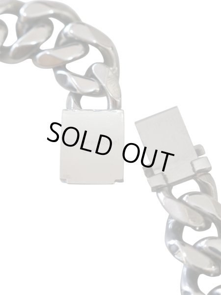 画像3: 【BLACK CLAW ブラッククロウ】316L Flat Link Chain Necklace サージステンレス チェーンネックレス (3)