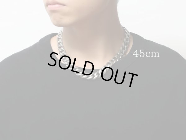 画像4: 【BLACK CLAW ブラッククロウ】316L Flat Link Chain Necklace サージステンレス チェーンネックレス (4)