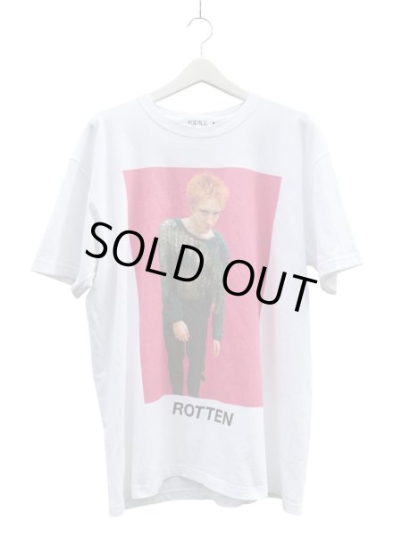 画像1: 【KIDILL × Dennis Morris キディル デニスモリス】SEX PISTOLS Johnny Rotten ジョニーロットン T-shirts Tシャツ カットソー (1)