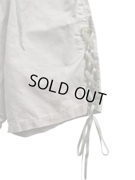 画像4: 【elephant TRIBAL fabrics エレファントトライバルファブリックス エレファブ】サイドレースアップショートパンツ (4)