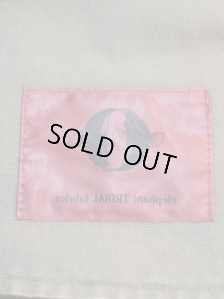 画像5: 【elephant TRIBAL fabrics エレファントトライバルファブリックス エレファブ】サイドレースアップショートパンツ (5)