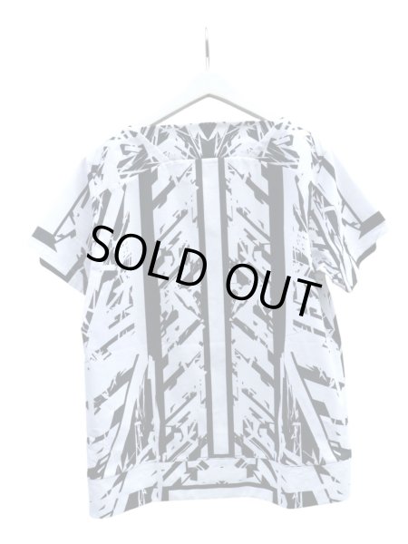 画像2: 【壱吾弐工機 カザフタコウキ】グラフィック柄カットソー Tシャツ WHITE (2)