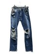画像1: 【VINTI ANDREWS ヴィンティアンドリュース】Levi's リーバイス リメイクダメージデニムパンツ (1)