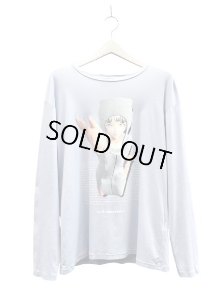 画像1: 【chloma クロマ】 "connect" Long Sleeve T-SHIRT グラフィックプリント 長袖カットソー ロンT (1)