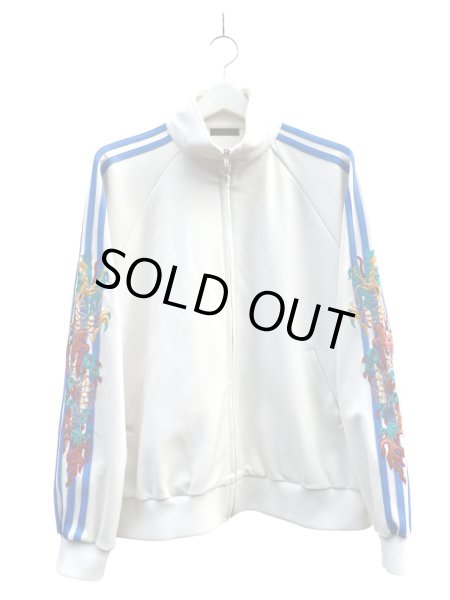 画像1: 【CANDY STRIPPER キャンディストリッパー】PEPE AND DRAGON JERSEY ブルゾン  トラックジャケット ジャージブルゾン (1)