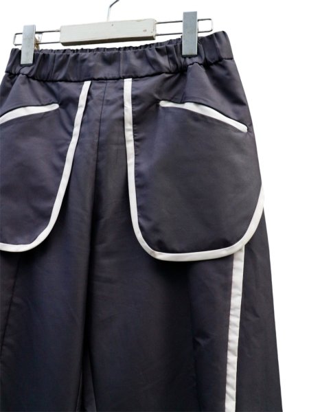 画像3: 【chloma クロマ】バックスラッシュイージーパンツ (3)