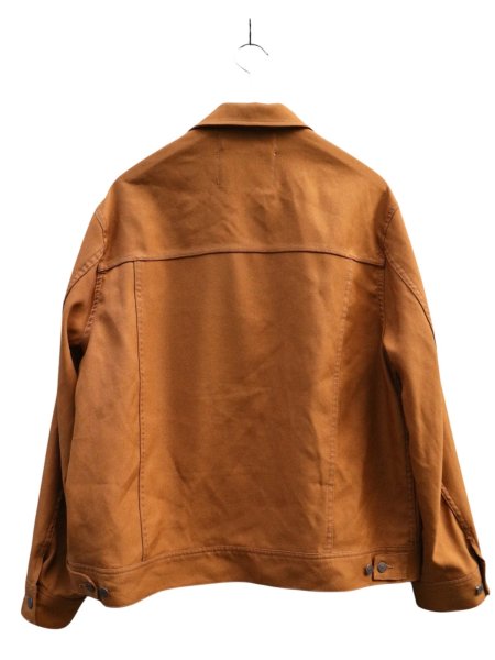 画像2: 【DAIRIKU ダイリク】Regular Polyester Jacket ポリエステルジャケット Gジャン ブラウン (2)