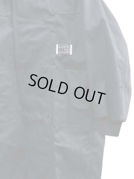 画像4: 【JUVENILE HALL ROLLCALL ジュベナイル ホール ロールコール】2086 DEAD STOCK ブラックデニムコート (4)