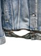 画像5: 【MINEDENIM マインデニム】ZIP HEM ジッパー装飾 デニムジャケット Gジャン (5)