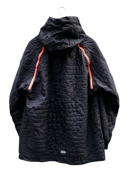 画像2: 【adidas by kolor アディダス カラー】コラボ エンボス ナイロンプルオーバージャケット トップス (2)