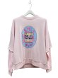 画像1: 【CANDY STRIPPER × たまごっち キャンディストリッパー】ぺぺっち ＆ くちぱっち LAYERED TOPS レイヤードデザインサーマルカットソー (1)
