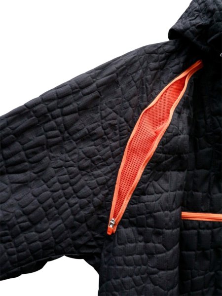 画像4: 【adidas by kolor アディダス カラー】コラボ エンボス ナイロンプルオーバージャケット トップス (4)