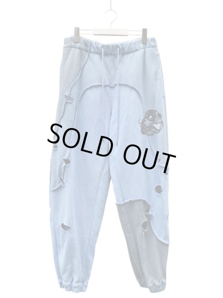 画像1: 【GALFY ガルフィー】ツギハギゾンビパンツ ダメージ加工スウェットパンツ (1)