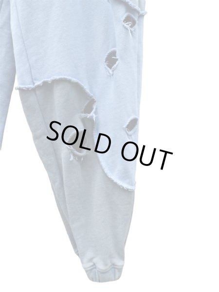 画像5: 【GALFY ガルフィー】ツギハギゾンビパンツ ダメージ加工スウェットパンツ (5)