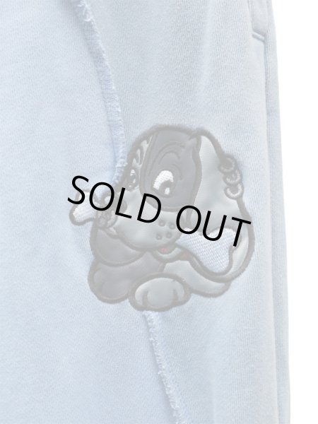 画像3: 【GALFY ガルフィー】ツギハギゾンビパンツ ダメージ加工スウェットパンツ (3)