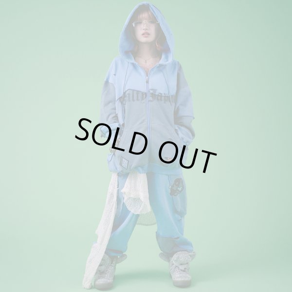 画像7: 【GALFY ガルフィー】ツギハギゾンビパンツ ダメージ加工スウェットパンツ (7)