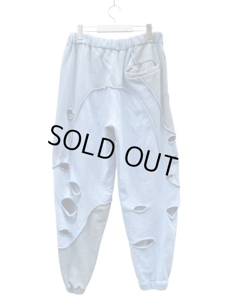 画像2: 【GALFY ガルフィー】ツギハギゾンビパンツ ダメージ加工スウェットパンツ (2)