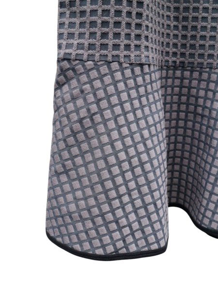 画像5: 【BANSAN バンサン】異素材切替ロングワンピース (5)