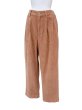 画像6: 【elephant TRIBAL fabrics エレファントトライバルファブリックス エレファブ】コーデュロイワイドイージーパンツ (6)
