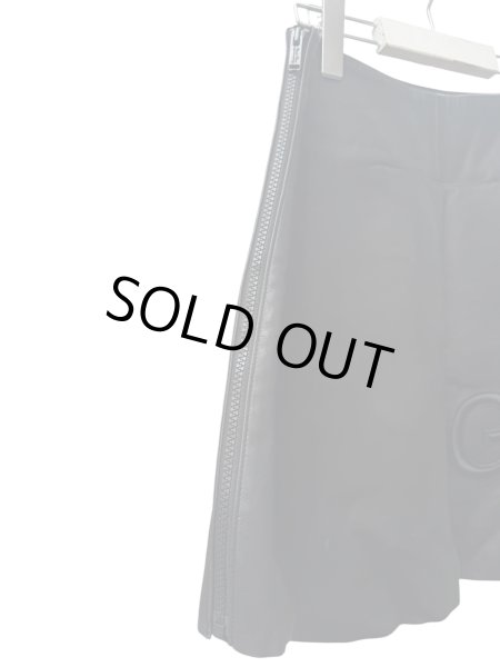 画像5: 【UNDER COVER アンダーカバー】DOG GOD 刺繍 レザースカート (5)