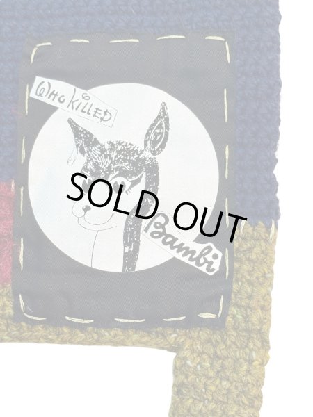 画像6: 【KIDILL × rurumu キディル ルルムウ】WHO KILLED BAMBI HAND KNIT BEANIE コラボ バンビ ビーニー ニットキャップ ニット帽 (6)