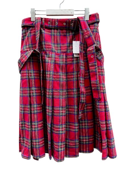 画像5: 【CANDY STRIPPER キャンディストリッパー】NEEDLELIKE PLEATS JUMPER スカート タータンチェック柄 プリーツ ジャンパースカート (5)