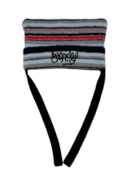 画像1: 【CANDY STRIPPER キャンディストリッパー】LOLLIPOP MULTI BORDER BEANIE ビーニー ニット帽 ニットキャップ (1)