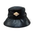 画像4: 【el conductorH コンダクター】LEATHER BUCKET HAT レザーバケットハット 帽子 (4)