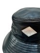 画像5: 【el conductorH コンダクター】LEATHER BUCKET HAT レザーバケットハット 帽子 (5)