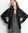 画像8: 【AULA AILA アウラアイラ】EMBROIDERY CAPE DESIGN SHIRT エンブロイダリーケープデザインシャツ (8)
