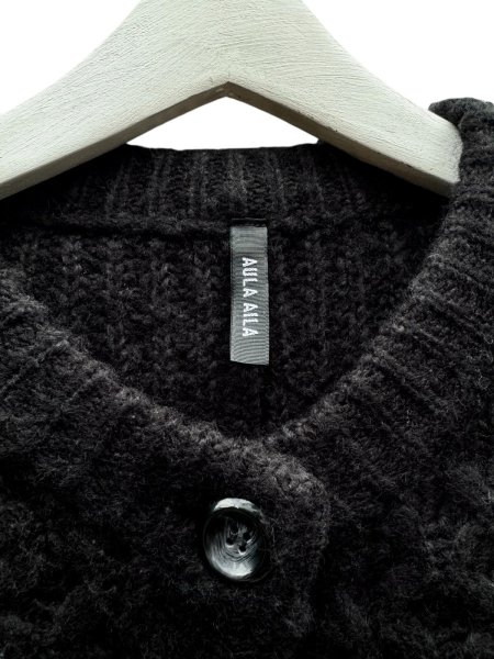 画像5: 【AULA AILA アウラアイラ】LOOP FRINGE KNIT CARDIGAN ループフリンジニットカーディガン  (5)