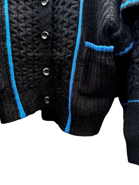 画像4: 【AULA AILA アウラアイラ】LOOP FRINGE KNIT CARDIGAN ループフリンジニットカーディガン  (4)