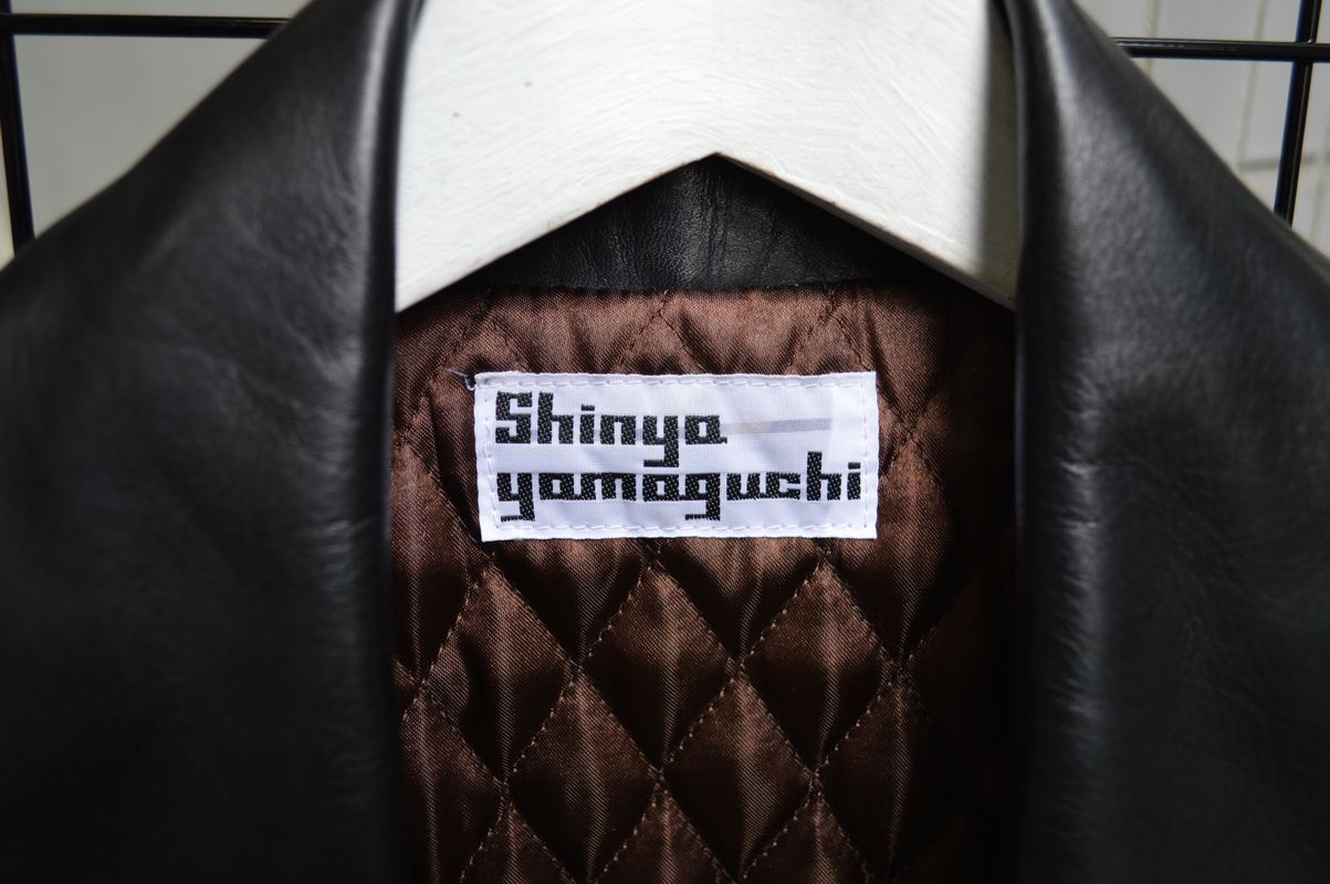 USED】Shinya yamaguchi(シンヤヤマグチ)レザーライダースジャケット