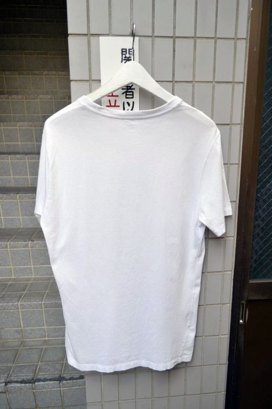 【ALEXANDER McQUEEN アレキサンダーマックイーン】白アートプリントTシャツ