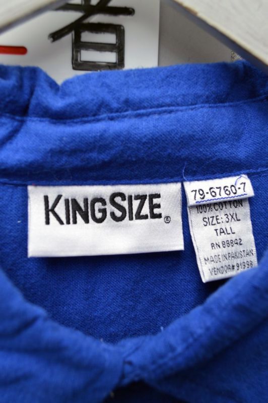 VINTAGE USED古着 KINGSIZE キングサイズ】3XLスーパーオーバーサイズ