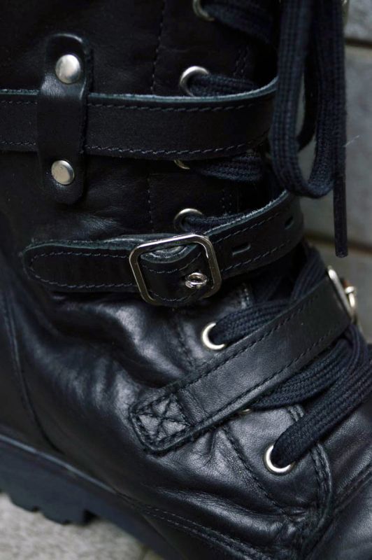 adidas × Jeremy Scott 南京錠 COMBAT BOOTS - ブーツ