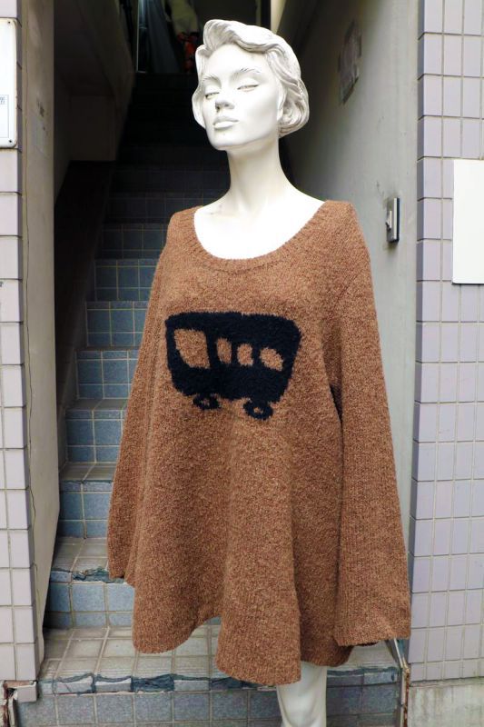 8,987円ka na ta bus knit バスニット
