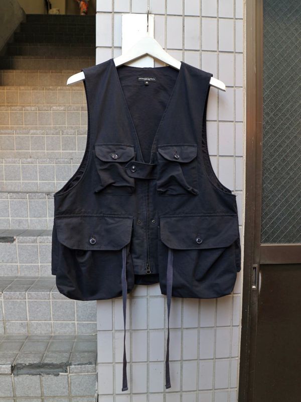 engineered garments game vest ベスト ネイビー - ベスト