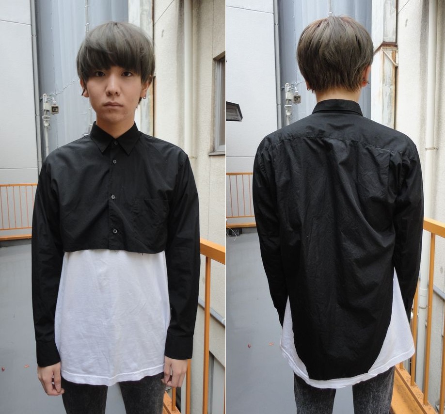 Used Comme Des Garcons Shirt コムデギャルソン シャツ アシンメトリーデザインシャツ