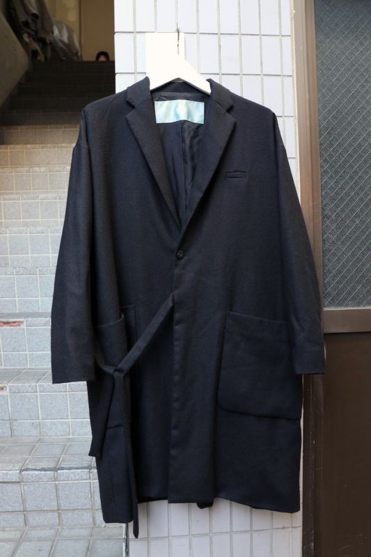 ブラック系,L日本最大のブランド ドゥルカマラ 21ss コート ステン 